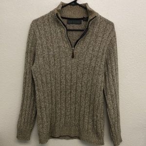 Vintage Oscar de la Renta Half zip sweater